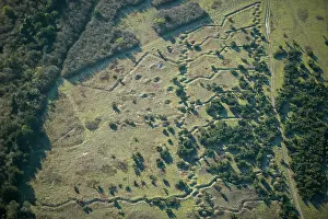 Sinuous: World War I practice trenches
