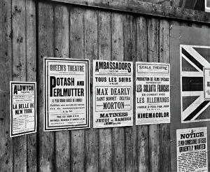 Playbills: World War I Propaganda