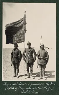 Repulsed: World War I, Regimental Standard presented ?