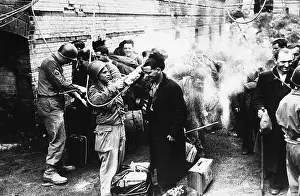 Disinfecting: World War II