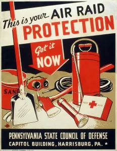 Extinguisher: World War II. This is your air raid protection ?