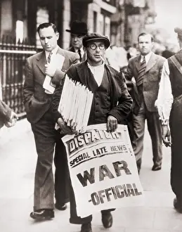 Declarations: World War II. Announcing state of war with ?