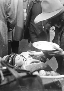 Luxembourg: World War II: Baby while being fed