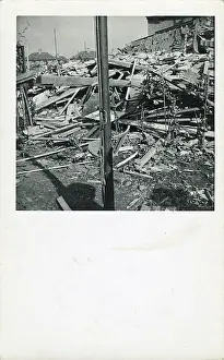 1939 1945: World War II - bomb damage
