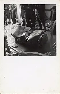 1939 1945: World War II - bomb damage ARP Depot