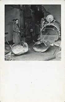 1939 1945: World War II - bomb damage ARP Depot