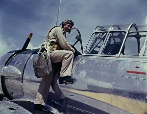 Hollem: World War II, Cadet L. Deitz, at the Naval ?