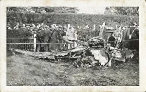 Baled: World War II - crashed Messerschmidt in Welling