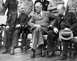 Octagon: World War II. From left: Canadian Prime ?