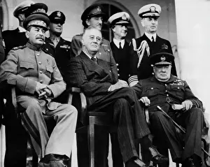 Leahy: World War II. From left, front row: Soviet ?