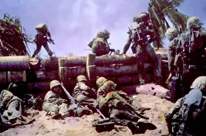 Tarawa: World War II, Marines on Tarawa, 1943. ?
