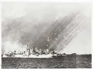 Salvo: World War II navy ship Pacific war against Japan