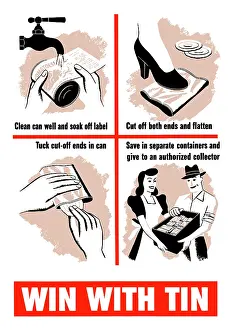 Crush: World War II poster giving directions on how