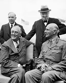 Octagon: World War II. Seated, from left: US President ?