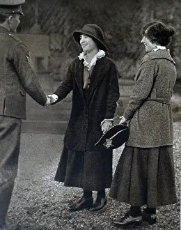 Converted: During World War One, Glamis Castle was converted