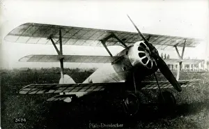 Pfalz: World War One Pfalz-Dreidecker German Triplane, England