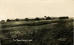 Romney: World War One Tin Town Army Camp, Lydd, Romney Marsh, Englan