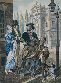 Lcgr1908: Worldly Folk Questioning Chimney Sweeps Master