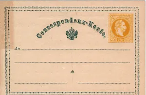 Kreuzer: The Worlds First Postcard. ~