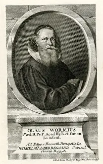 Olaus: Worm, Ole, 13.5.1588 - 31.8.1654, Danish archaeologist