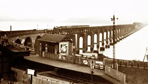 The Keasbury-gordon Photograph Archive Collection: Wormit Railway Station and the Tay Bridge