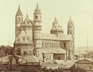Hertel: Worms Cathedral. About 1900. Photograph by C. Hertel / M