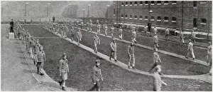 Exercising: Wormwood Scrubs Prison 1907