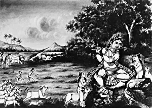 Krishna: Worship of Krishna, 1910