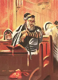 Forehead: Worshiper in Temple