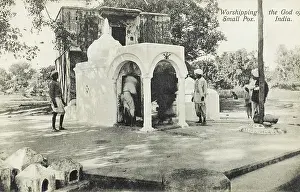 Worshipping: Worshipping the God of Smallpox, India