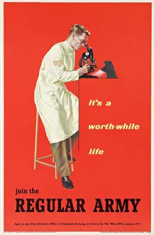 Stationery: Its a worth-while life join the Regular Army