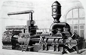 Raising: Worthington compound pumping engine for raising water