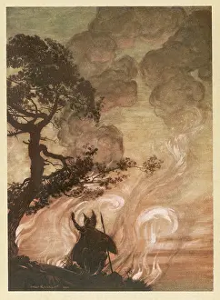 Pyre: WOTAN AT THE PYRE