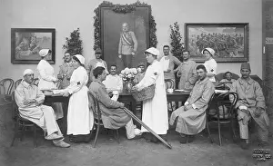 Bandaged: Wounded Austrian soldiers and their nurses, WW1