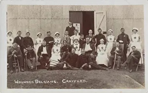 Crayford: Wounded Belgians, Crayford