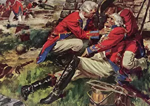Townsend: Wounded British Soldier bites Bullet before Leg Amputation