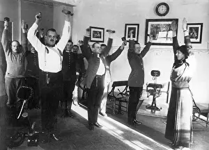 Weights: Wounded at the gym, 1915