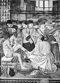 Infirmary: Wounded in an infirmary, around 1420-1500
