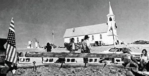 Coucil: WOUNDED KNEE-A group of Indians, led by ?