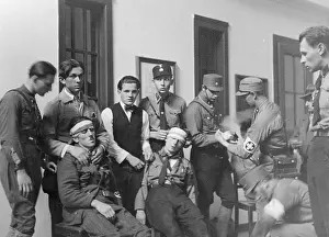 Affray: Wounded persons after an affray