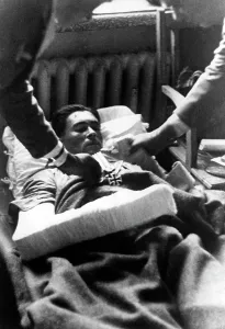 Honoring: Wounded soldier, 1941