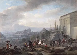 Wouwerman: Wouwerman - The Departure of a Hawking Party