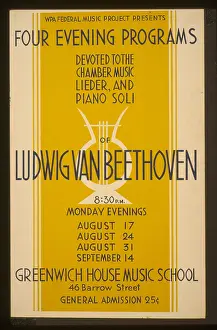 Programs: WPA Federal Music Project presents four evening programs dev