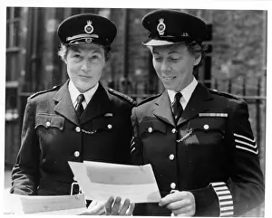 Railings: WPS Ethel Bush and WPC Kathleen Parrott, Met Police