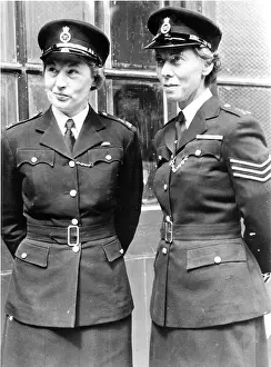 Railings: WPS Ethel Bush and WPC Kathleen Parrott, Met Police