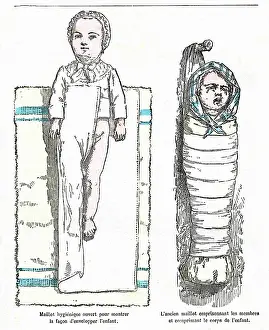 Childcare: HOW TO WRAP BABY 1881
