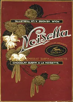 Hazel: Wrapper design for Noisetta chocolate