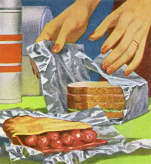 Desserts: Wrapping Lunch in Foil