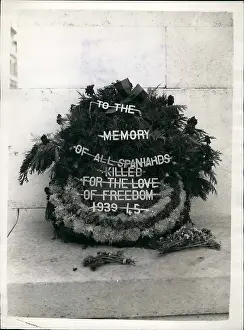 Spains: Wreath at Cenotaph, Spanish Confederation of Labour