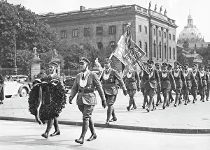 Gorget: Wreath laying of the Stahlhelm, 1932